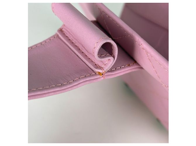 Cambon Chanel Pink Leather Notebook Cover - view 6