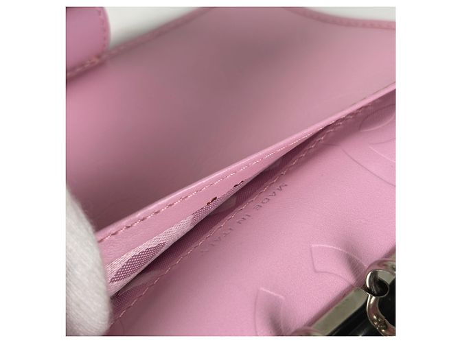 Cambon Chanel Pink Leather Notebook Cover - view 7