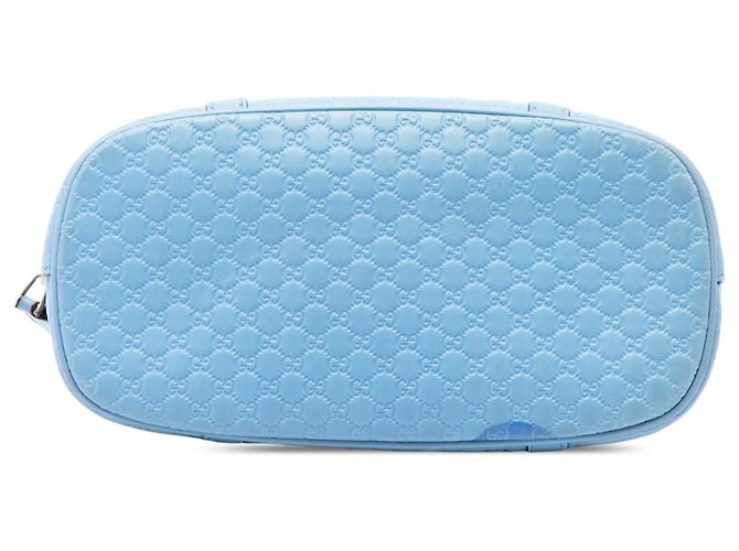 Gucci Blue Mini Microguccissima Dome Satchel Light blue - view 3