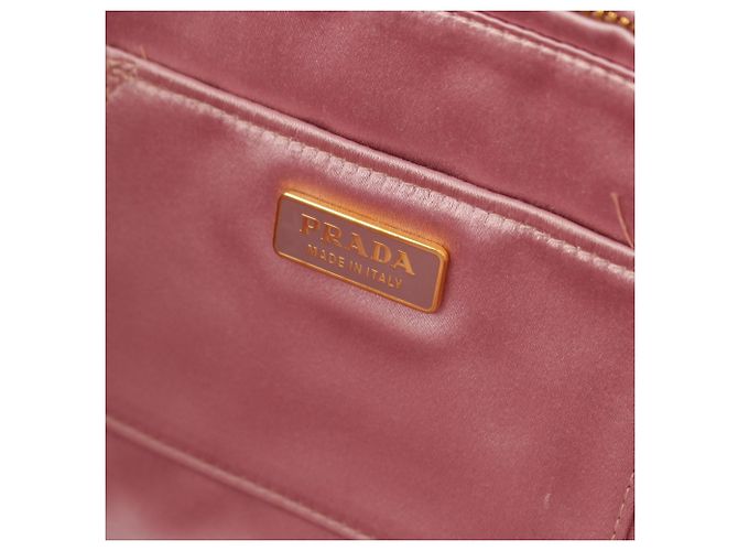 Clutch Prada Purple Nappa Waves Stripe Porpora - vista 6