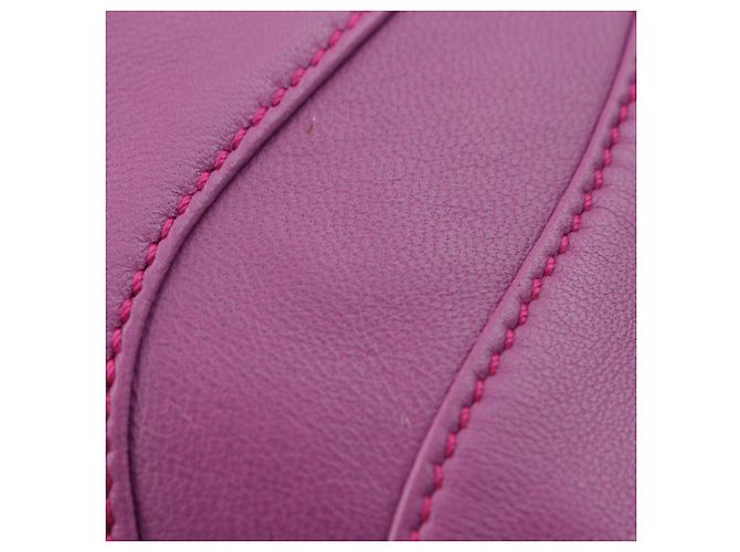 Clutch Prada Purple Nappa Waves Stripe Porpora - vista 8