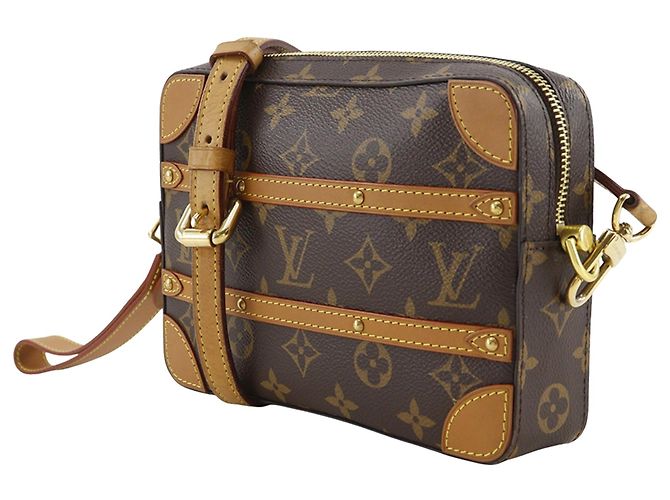 Pochette Louis Vuitton Brown Monogram Legacy Soft Trunk Marrone - vista 2