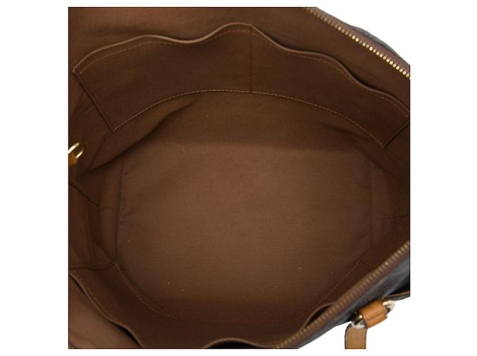 Louis Vuitton Brown Monogram Totally MM Marrone - vista 4