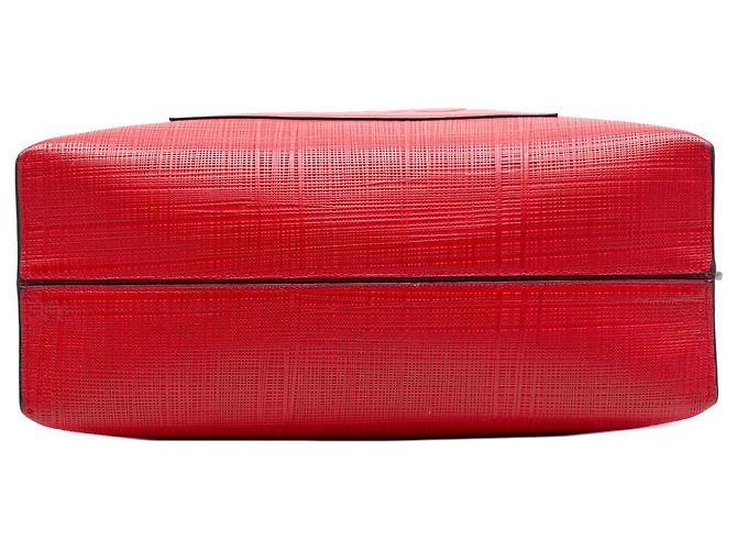 LOEWE Red Anagram Leder Shopper Tote Rot - Ansicht 3