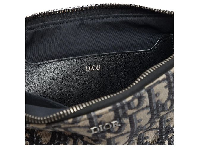Bolso Dior Blue Oblique Canvas A5 Azul Azul marino - vista 5