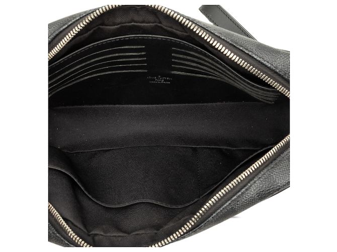 Louis Vuitton Black Damier Graphite Kasai Schwarz - Ansicht 4