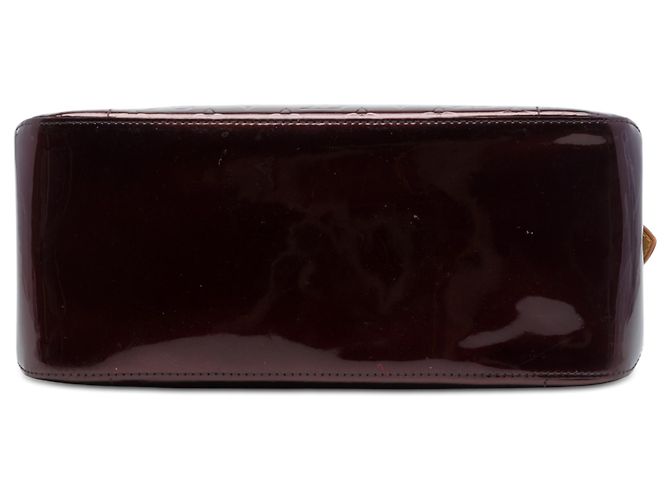 Louis Vuitton Red Monogram Vernis Rosewood Avenue Rosso Bordò - vista 3