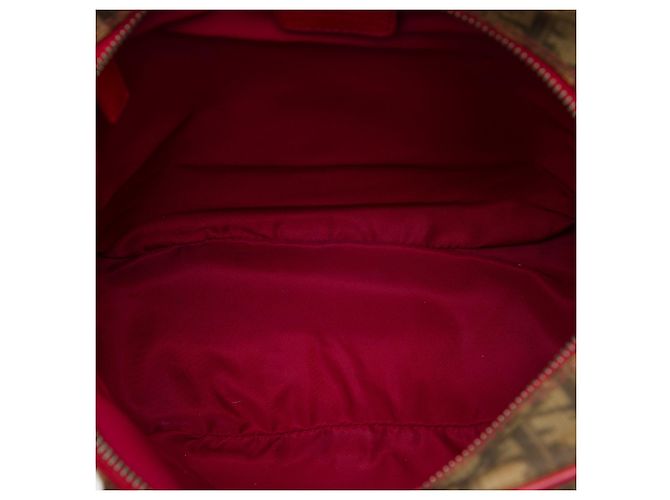 Borsa a tracolla Dior Brown Diorissimo Trotter Coated Canvas Rasta Marrone - vista 4