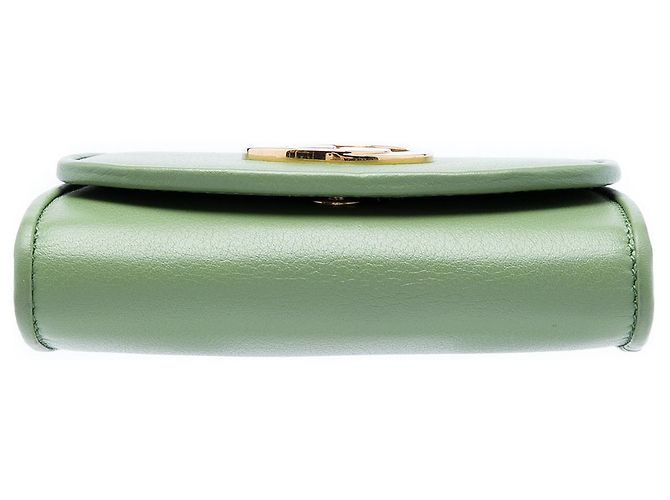Cartera con cadena Blondie Gucci Green Medium de piel de becerro Verde Verde claro - vista 3