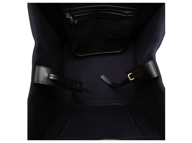 Céline Celine Borsa Tote Phantom Luggage Medium in Feltro Viola Porpora - vista 4