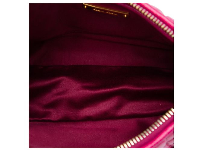 Borsa a tracolla Miu Miu Pink Matelassé Nappa Lux Charm Rosa - vista 4
