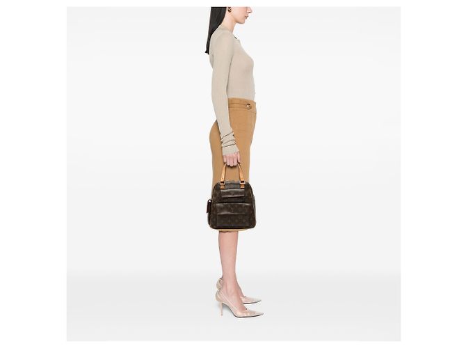 Louis Vuitton Brown Monogram Excentri Cite Marrone - vista 6