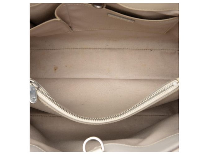 Louis Vuitton White Epi Passy GM Weiß - Ansicht 4