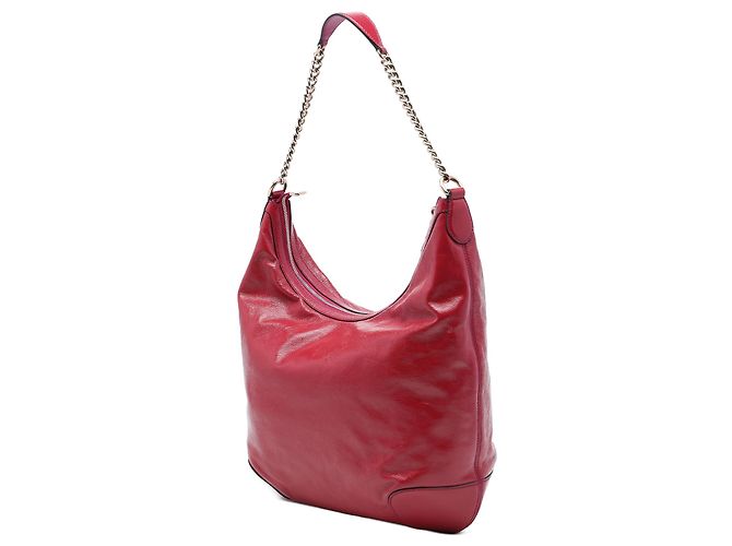 Borsa a tracolla Soho in vernice rosa Gucci - vista 2