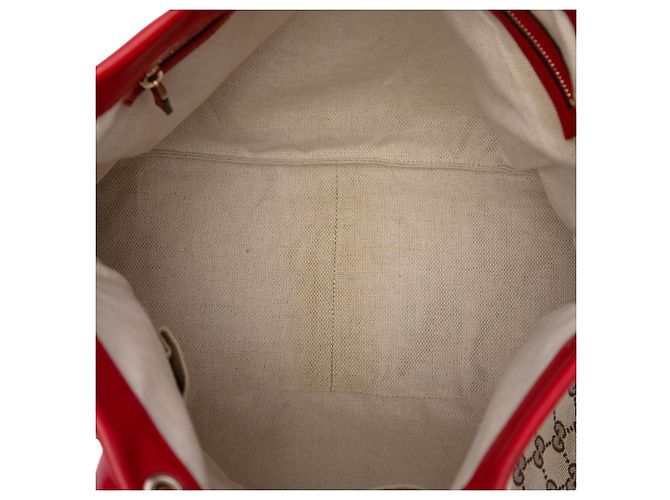 Borsa a mano Gucci Valentine Medium GG Canvas Beige - vista 4