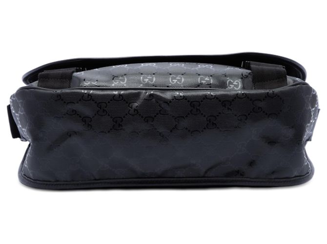 Gucci Borsa a Tracolla Nera Stampa GG Nero - vista 3