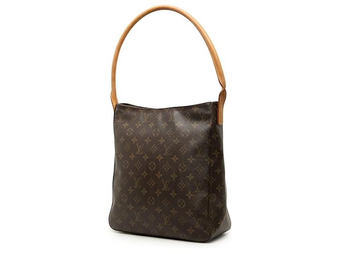Louis Vuitton Brown Monogram Looping GM Marrone - vista 2