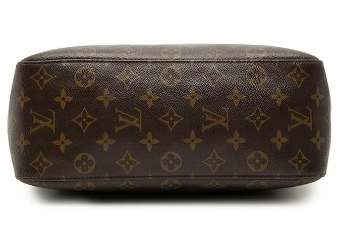 Louis Vuitton Brown Monogram Looping GM Marrone - vista 3