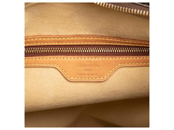 Louis Vuitton Brown Monogram Looping GM Marrone - vista 5