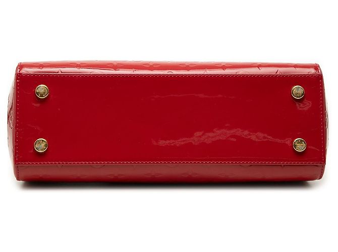 Louis Vuitton Red Monogram Vernis Brea MM Rosso - vista 3