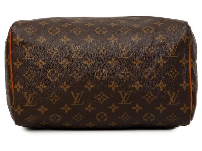 Louis Vuitton Brown Monogram Speedy 30 Marrone - vista 3