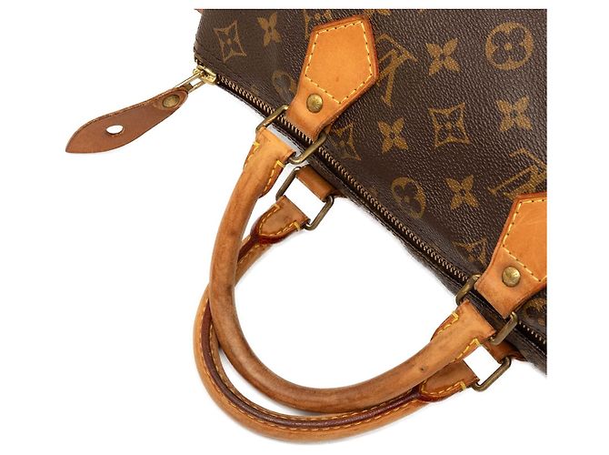 Louis Vuitton Brown Monogram Speedy 30 Marrone - vista 6