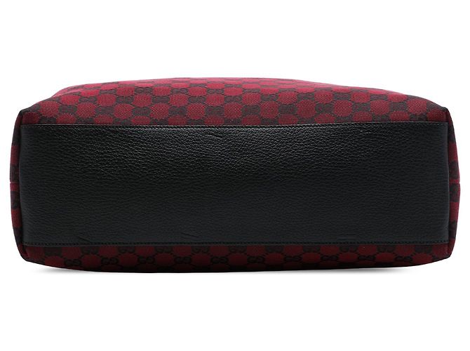 Gucci GG Canvas Tote in Rot Bordeaux - Ansicht 3
