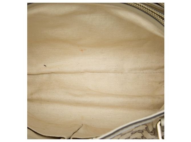 Borsa Tote Gucci Sukey in tela GG beige - vista 4