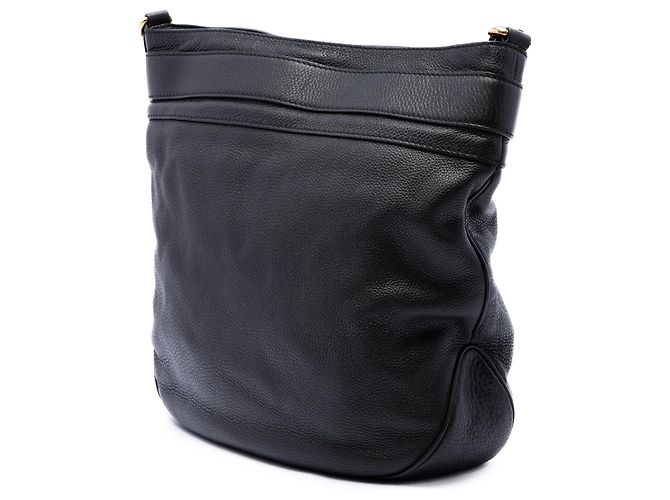 Borsa a tracolla Ride Gucci Large in pelle di vitello nera Nero - vista 2