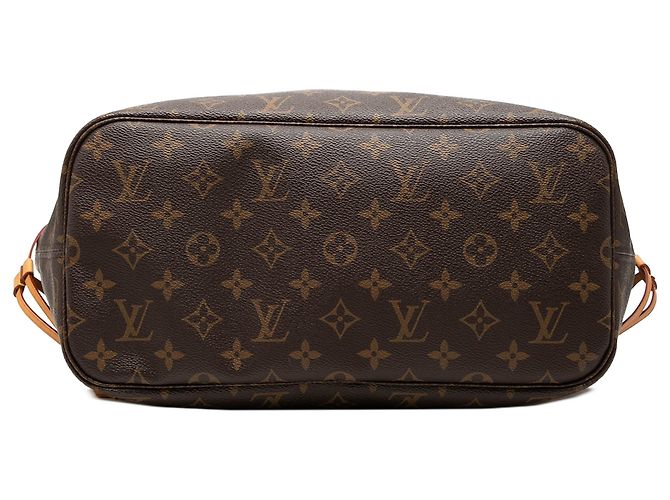 Louis Vuitton Brown Monogram Neverfull MM Braun - Ansicht 3