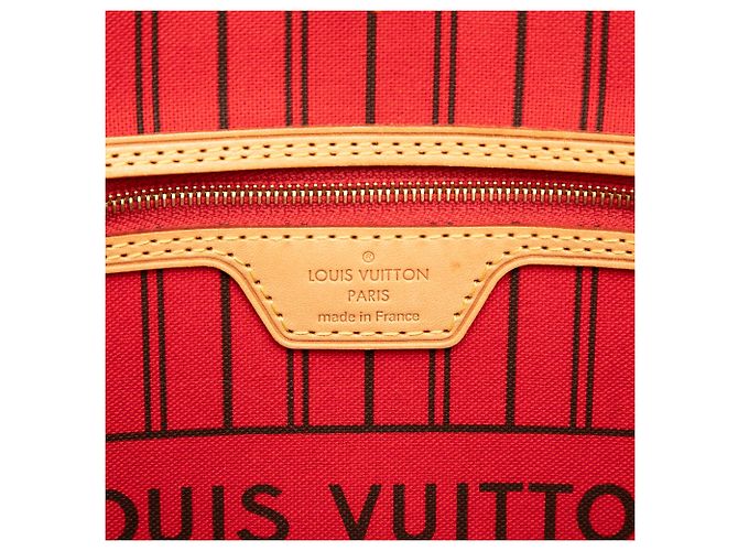 Louis Vuitton Brown Monogram Neverfull MM Braun - Ansicht 5