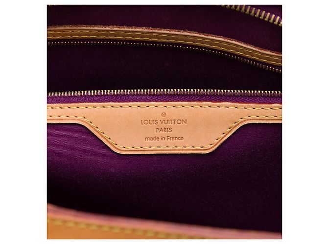 Louis Vuitton Purple Monogram Vernis Brea GM Porpora - vista 4