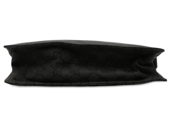 Gucci Black GG Canvas Eclipse Crossbody Nero - vista 3