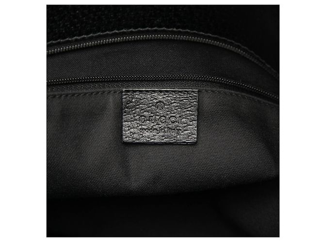 Gucci Black GG Canvas Eclipse Crossbody Nero - vista 5