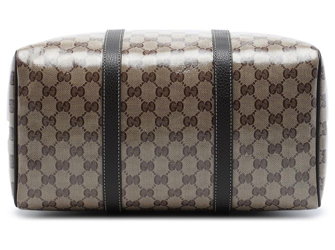 Borsa Boston Gucci Medium GG Crystal Joy Beige - vista 3