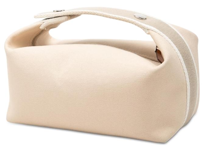 Hermès Beige Small Toile Bride A Brac Case - vista 2