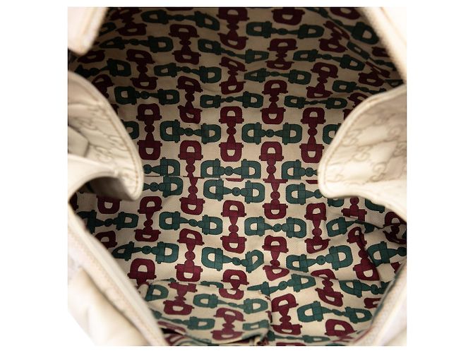 Borsa Gucci Brown Small Guccissima Hysteria Marrone Beige - vista 4