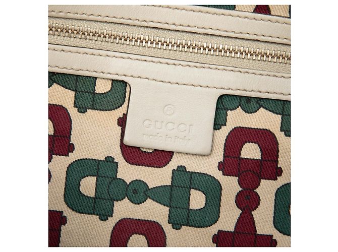 Borsa Gucci Brown Small Guccissima Hysteria Marrone Beige - vista 5