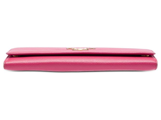 Cartera con cadena Prada Pink Saffiano Lux Rosa - vista 3