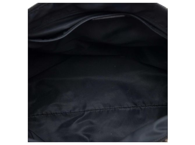 Borsa a tracolla Dior Black Diorissimo Trotter Canvas Nero - vista 4