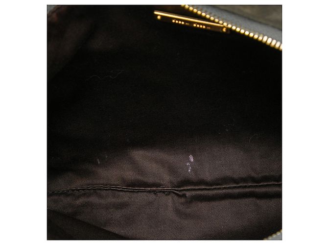 Borsa a tracolla Miu Miu in Nappa grigia con charm Marrone - vista 4