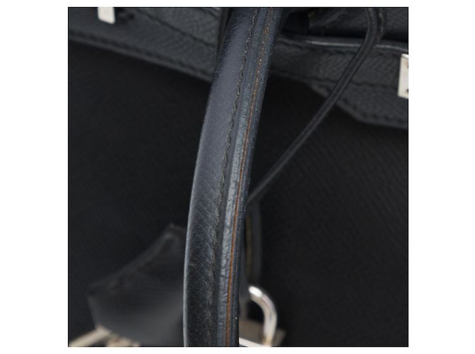 Hermès Black Togo Birkin Retourne 35 Nero - vista 6