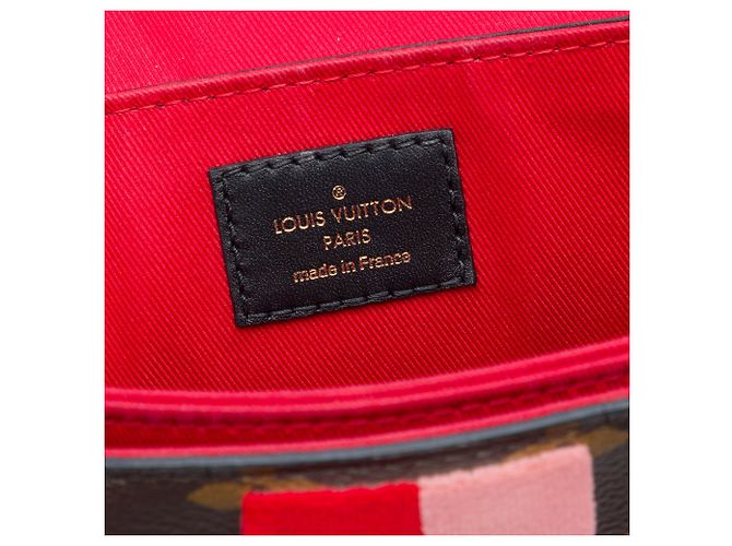 Louis Vuitton Brown Monogram Georges BB Marrone - vista 5