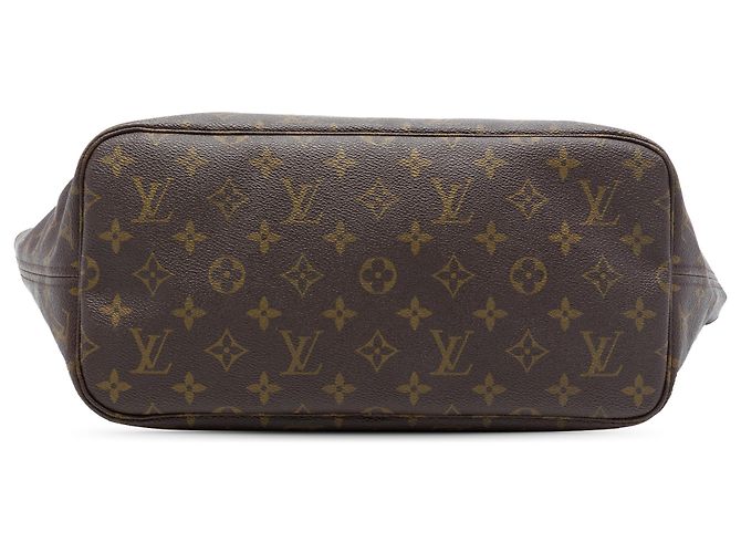 Louis Vuitton Brown Monogram Neverfull MM Braun - Ansicht 3