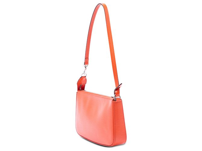 Louis Vuitton Orange Epi Pochette Accessoires Laranja - vista 2