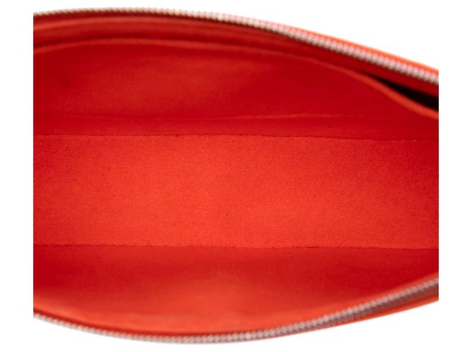 Louis Vuitton Orange Epi Pochette Accessoires Laranja - vista 4