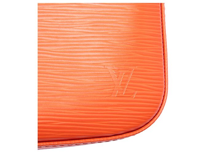 Louis Vuitton Orange Epi Pochette Accessoires Laranja - vista 5