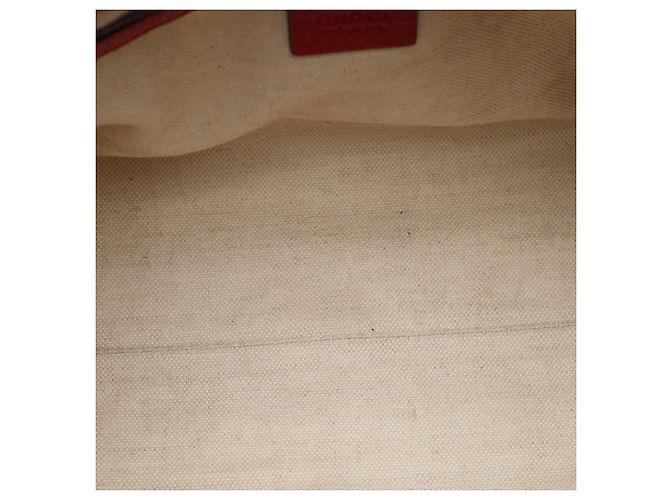 Gucci Bella Satchel aus beigem GG Canvas - Ansicht 4