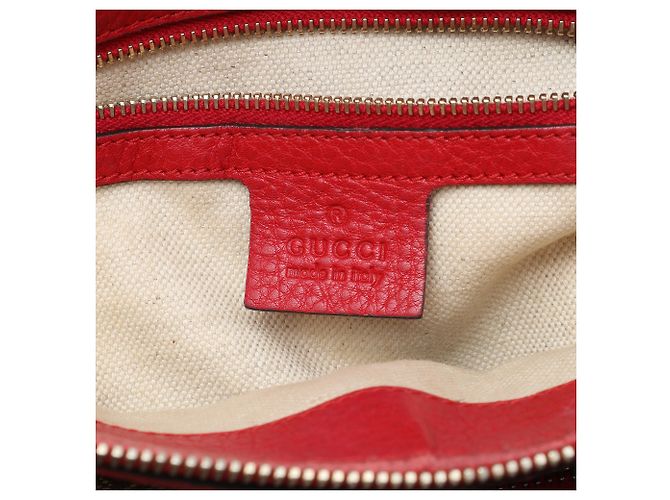 Gucci Bella Satchel aus beigem GG Canvas - Ansicht 6