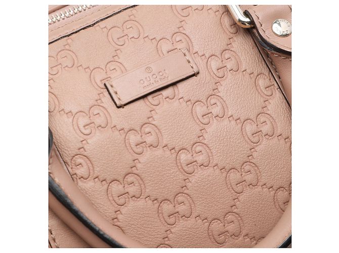 Borsa Boston Gucci Brown Medium Guccissima Joy Marrone Carne - vista 6